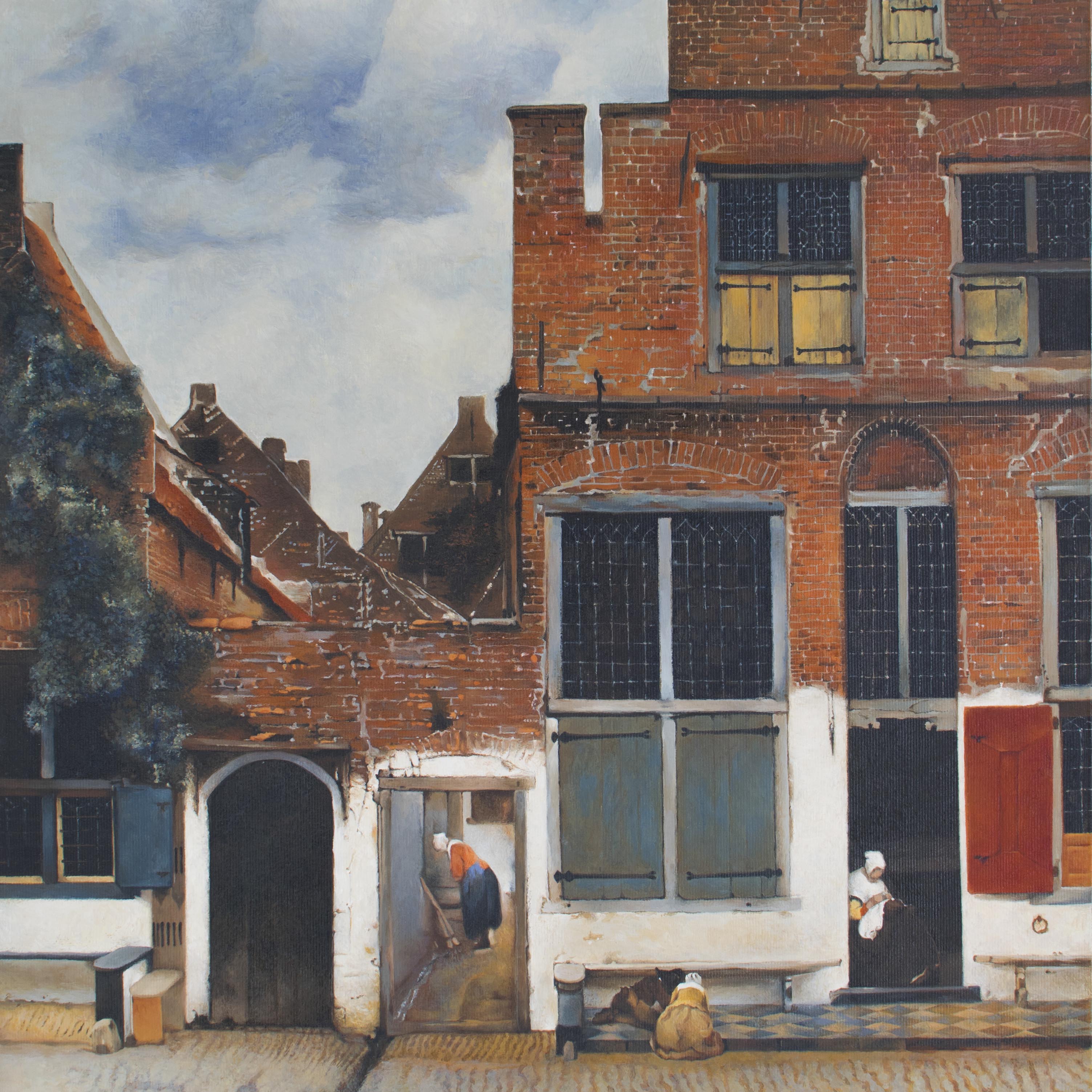 Copie Vermeer - Het straatje